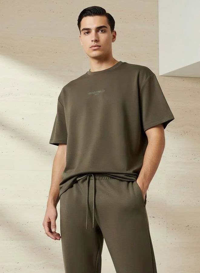 Kappa Men Logo Print T-shirt